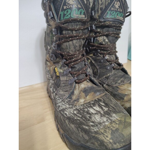 Rocky Camo Bear Trax Series 8973 Gore-Tex  Boots Mens 8.5 W 1200 gr. Insulated main image 11